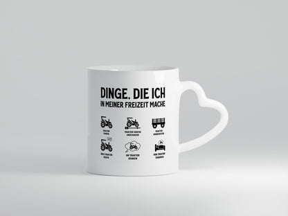 Dinge die ich in meiner Freizeit mache | Tracktor Trecker Geschenkidee Humor