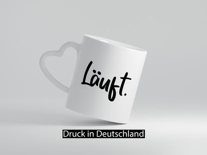 Läuft | jogging Wandern Motivation v2 lustiger Spruch Geschenk Humor