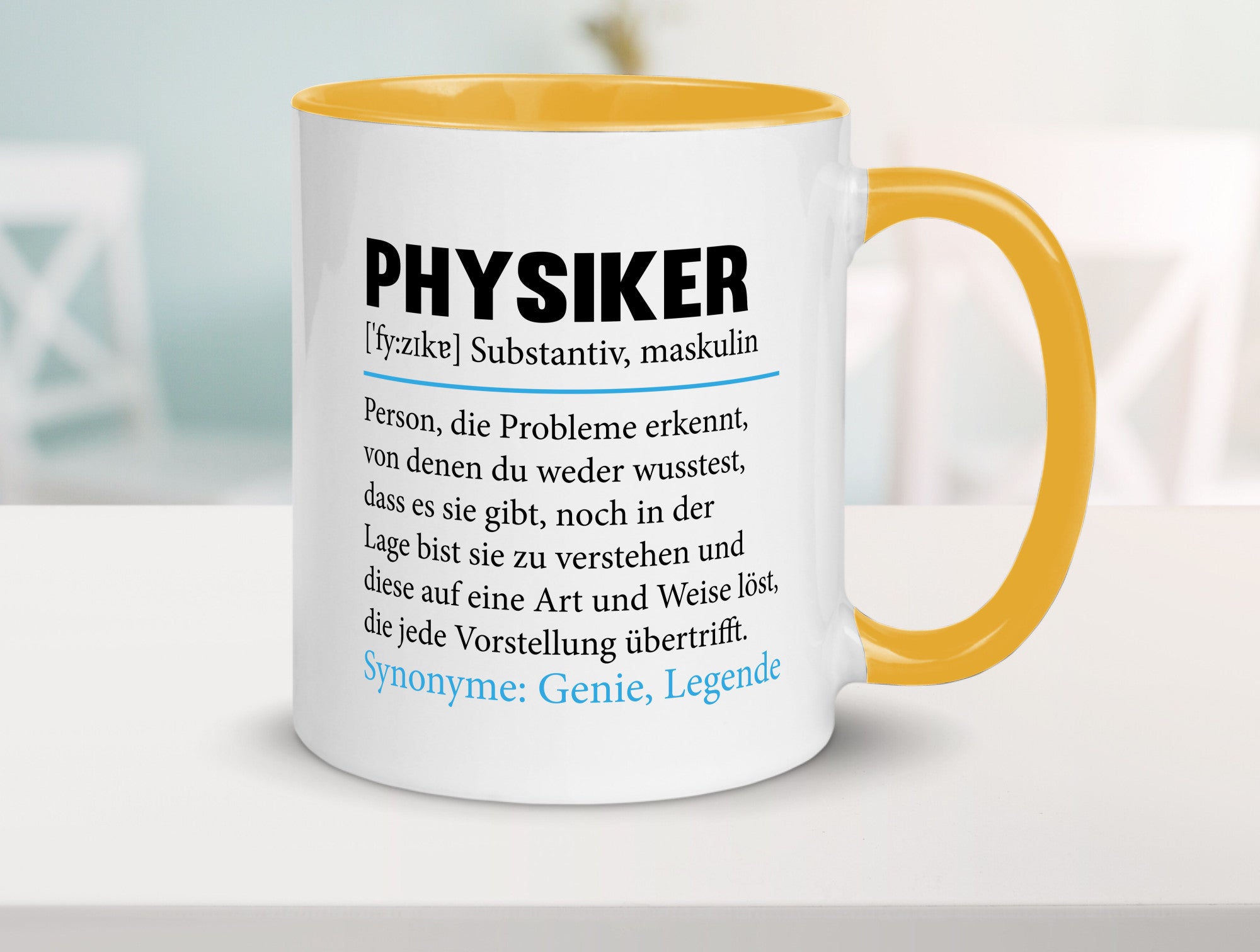 Physiker | Spruch Physik Beruf Definition v2 lustiger Geschenk Arbeit Kollegen