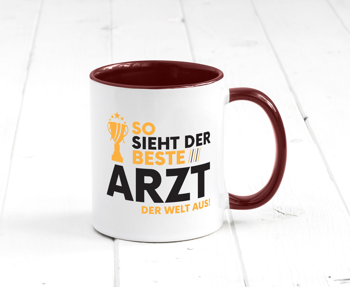 Der Weltbeste Arzt | Medizin Doktor Facharzt lustiger Spruch Geschenk Humor Tasse
