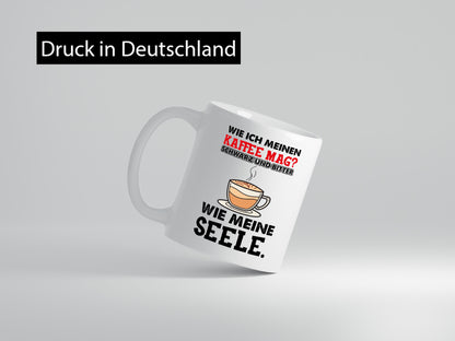 Leckrere Kaffee Geschenkidee Humor Tasse