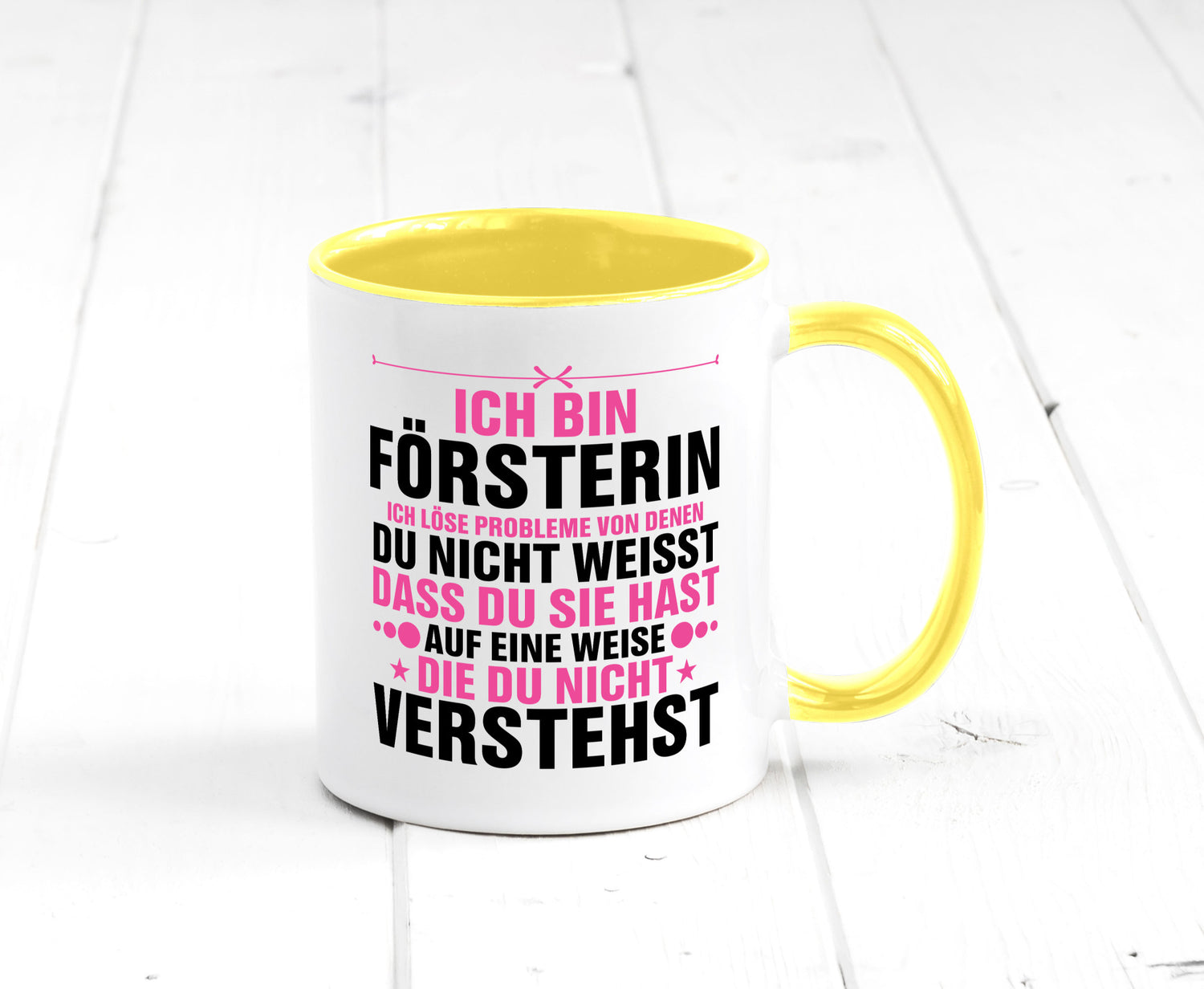 Löse Probleme: Försterin | Forst Arbeit lustiger Spruch Geschenk Kollegen Büro