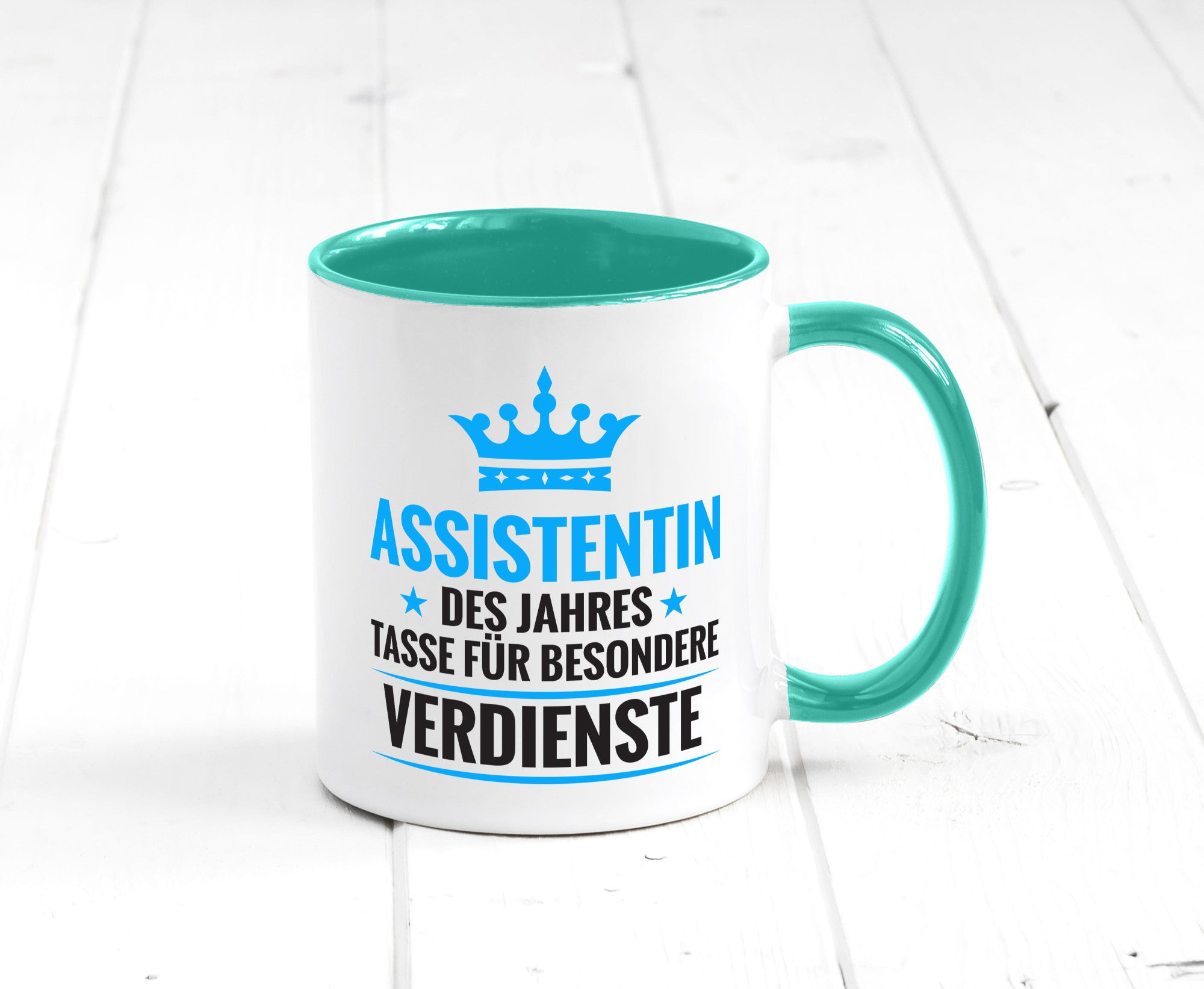 Besonderer Verdienst: Assistentin | Assistenz Hilfskraft Humor Geschenkidee