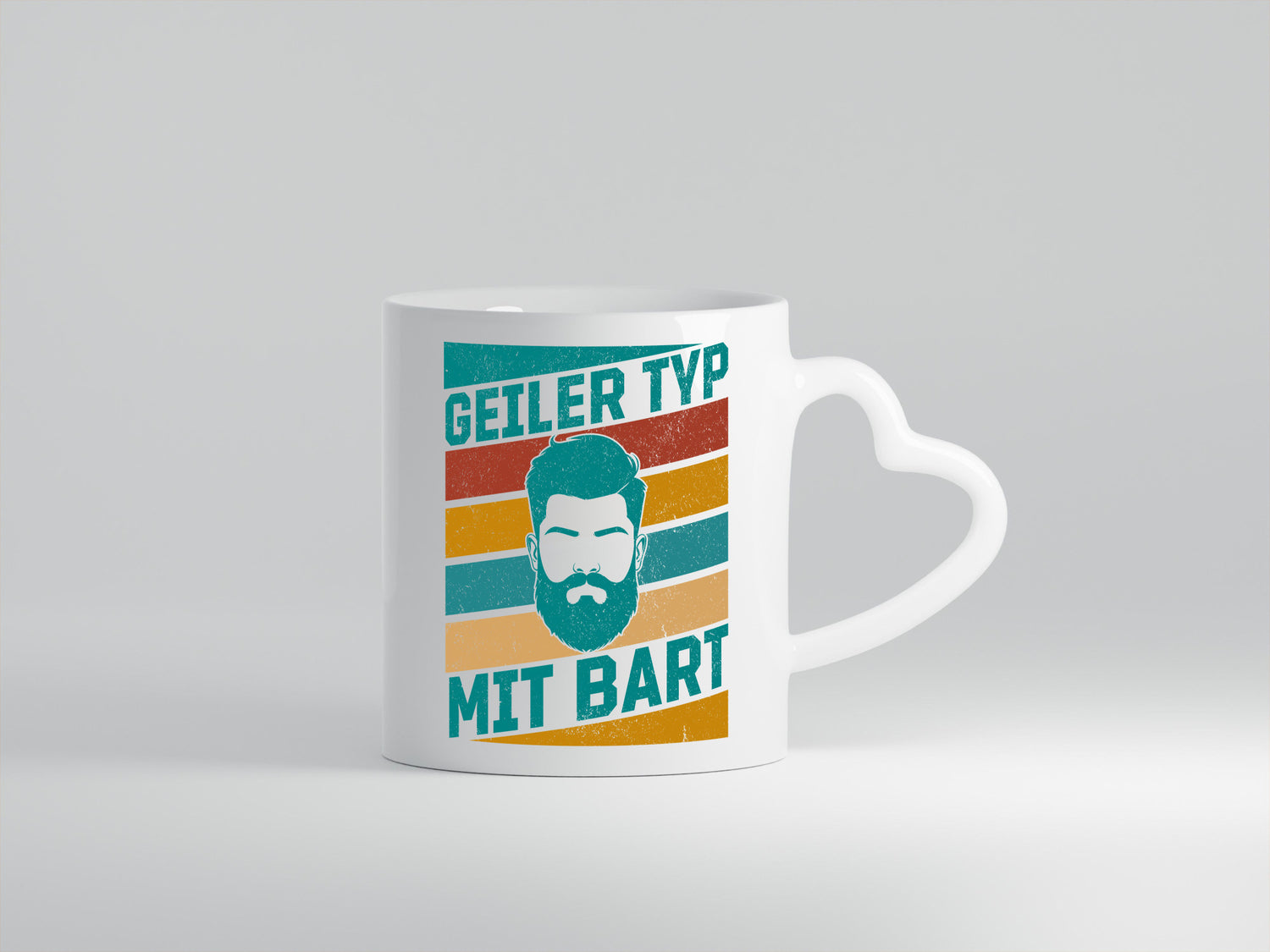 Geiler Typ mit Bart | Bartträger lustig Humor Geschenkidee Geschenk Tasse