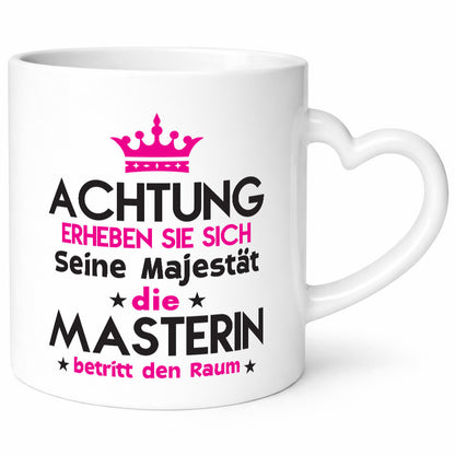 Seine Majestät Masterin | Student Uni Master Studium lustiger Spruch Geschenk