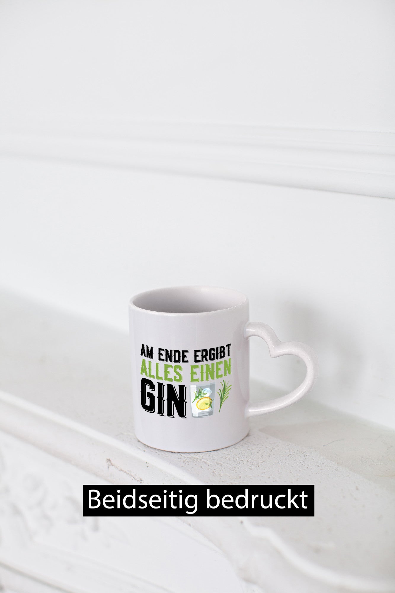 Am ende ergibt alles einen Gin | Tonic Party lustig Humor Geschenkidee Geschenk