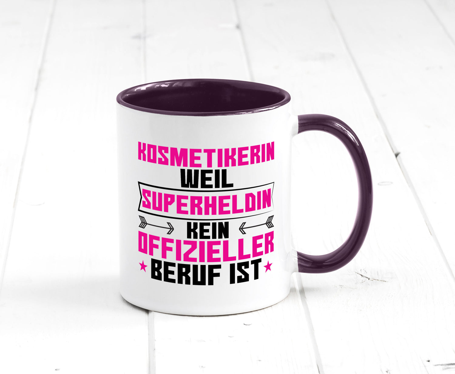 Superheldin Kosmetikerin | Kosmetik Stylistin Visagistin Geschenk Humor
