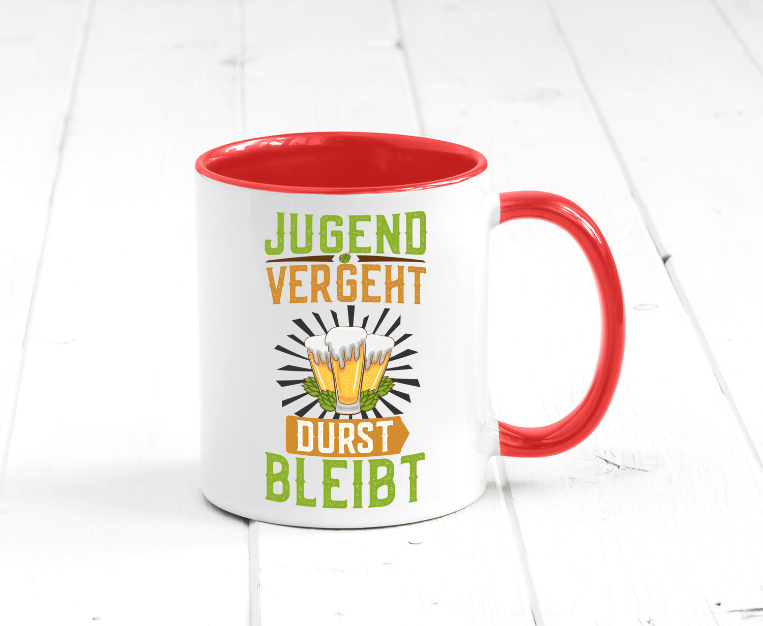 Jugend vergeht durst bleibt | Biertrinker Bierliebhaber lustiger Spruch