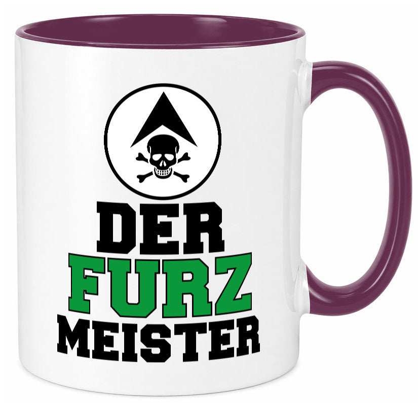 Der Furz Meister | Männer Tasse derber Humor Furzen lustiger Spruch Geschenk