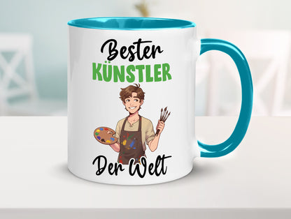 Bester Künstler | Kunst Geschenkidee Humor Tasse