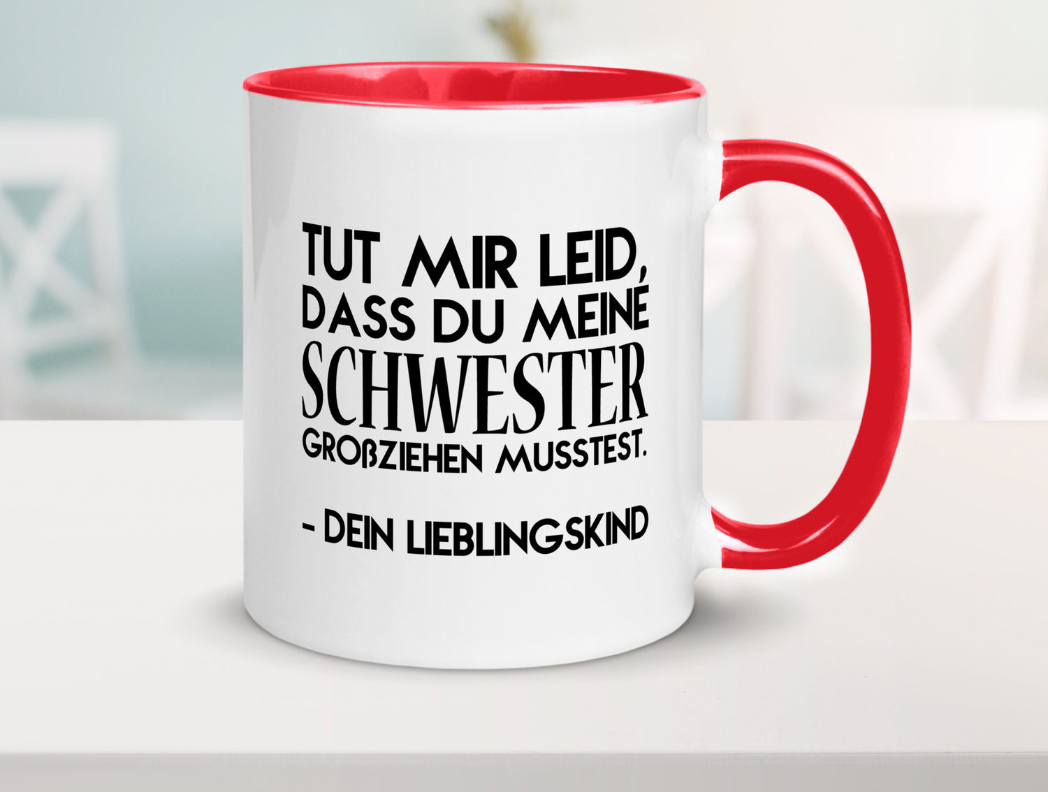 Lieblingskind | Eltern Schwester Kinder lustig Geschenk Humor Geschenkidee