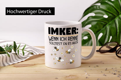 Imker Motiv | Beruf Tasse lustiger Spruch Imkerei Geschenkidee Arbeit Kollegen