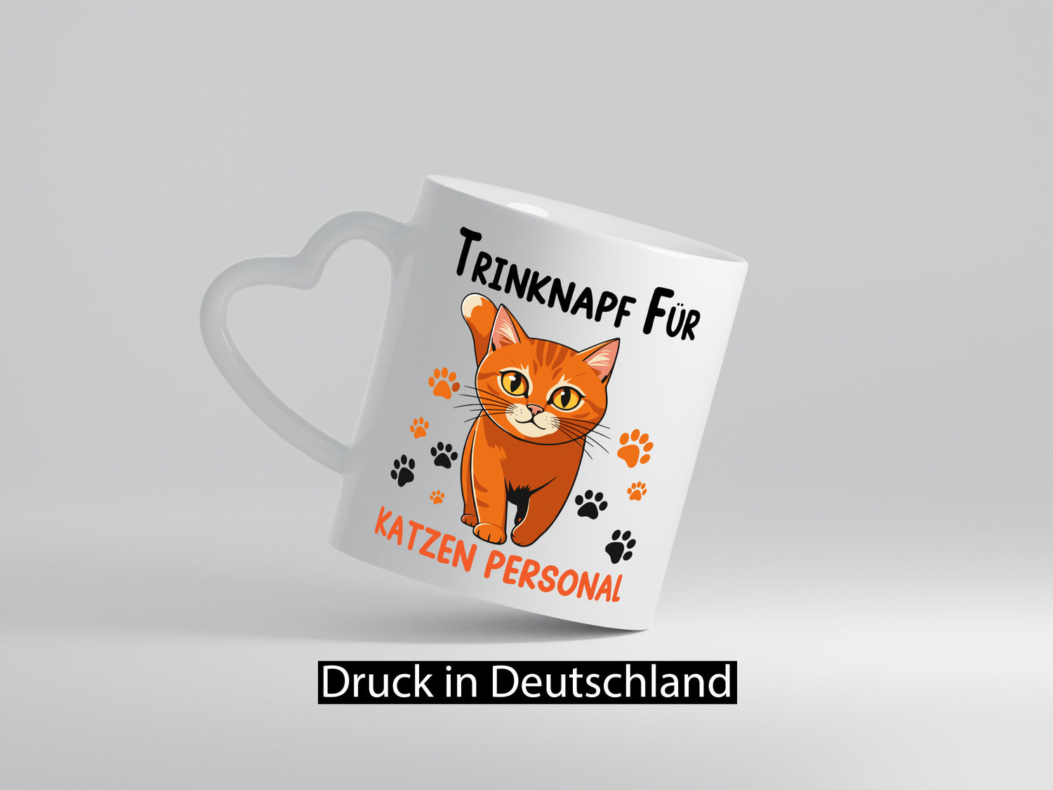 Katzen Personal | Katzenbesitzer Tasse Katze Humor vl1 Tierliebhaber