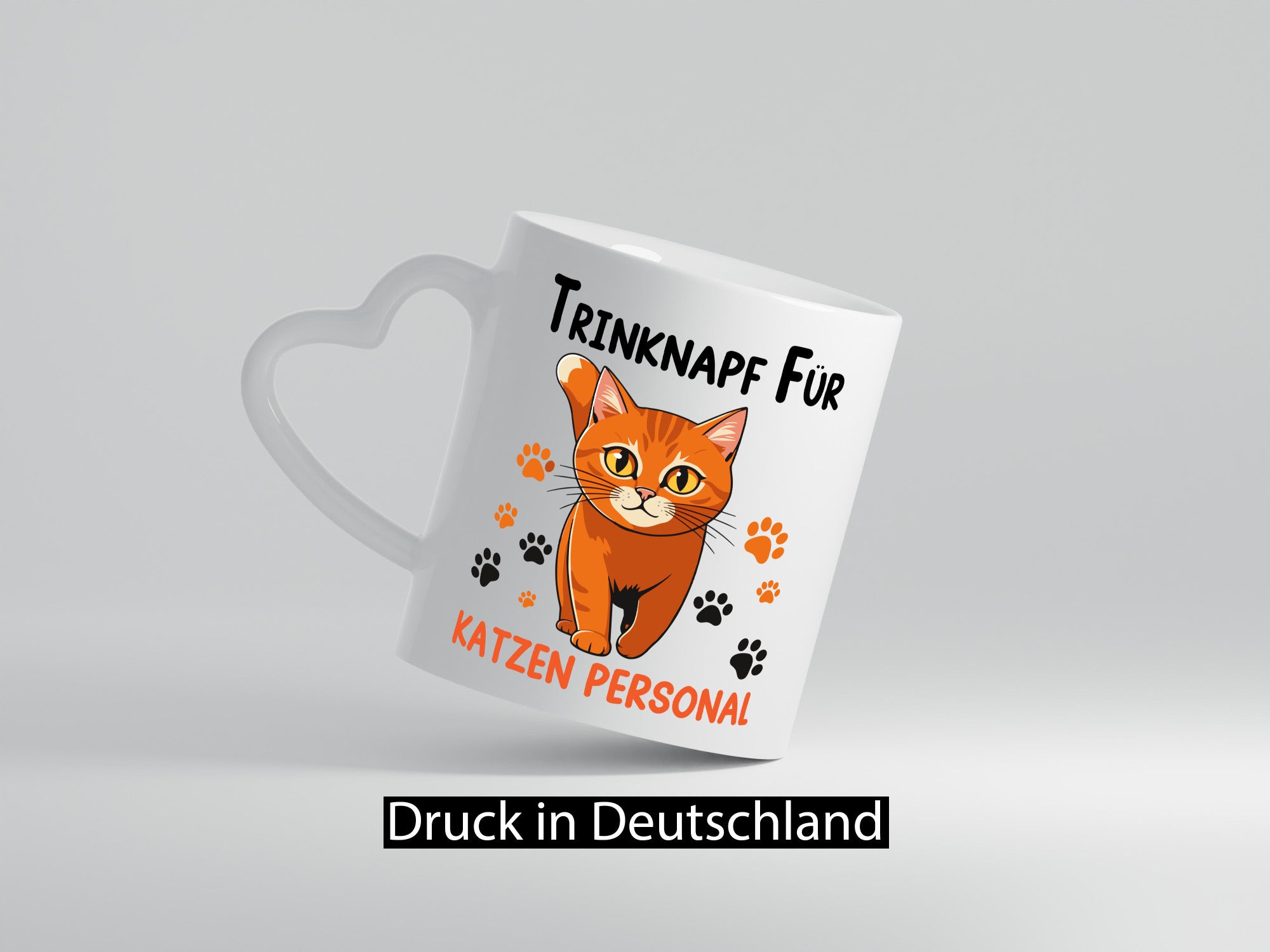 Katzen Personal | Katzenbesitzer Tasse Katze Humor vl1 Tierliebhaber