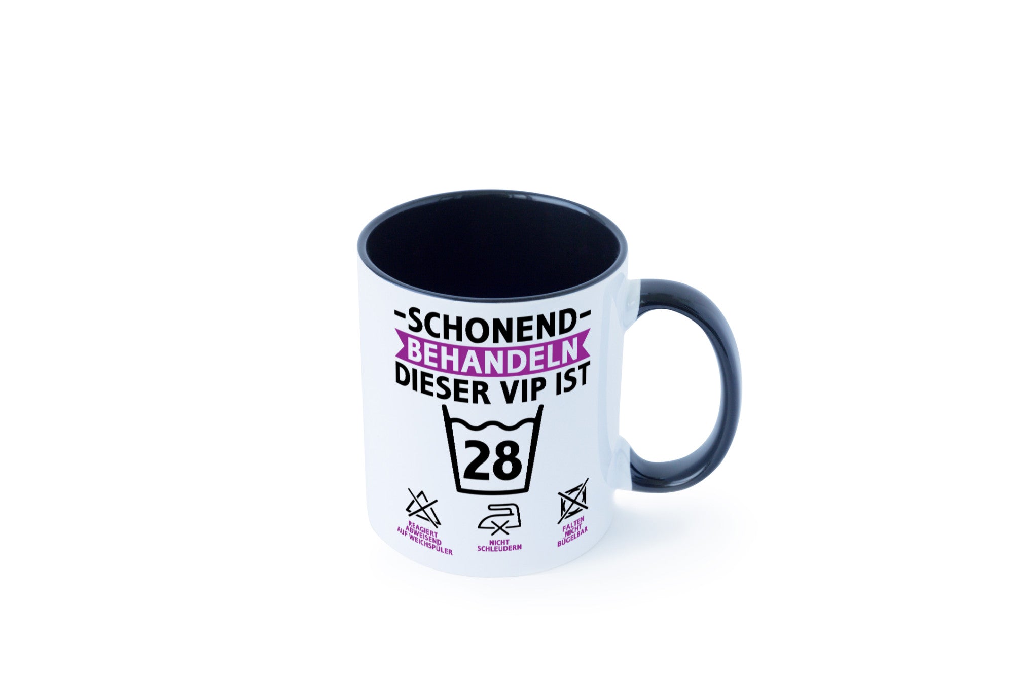 28 Geburtstag | schonend behandeln Jahre Humor Geschenkidee Tasse