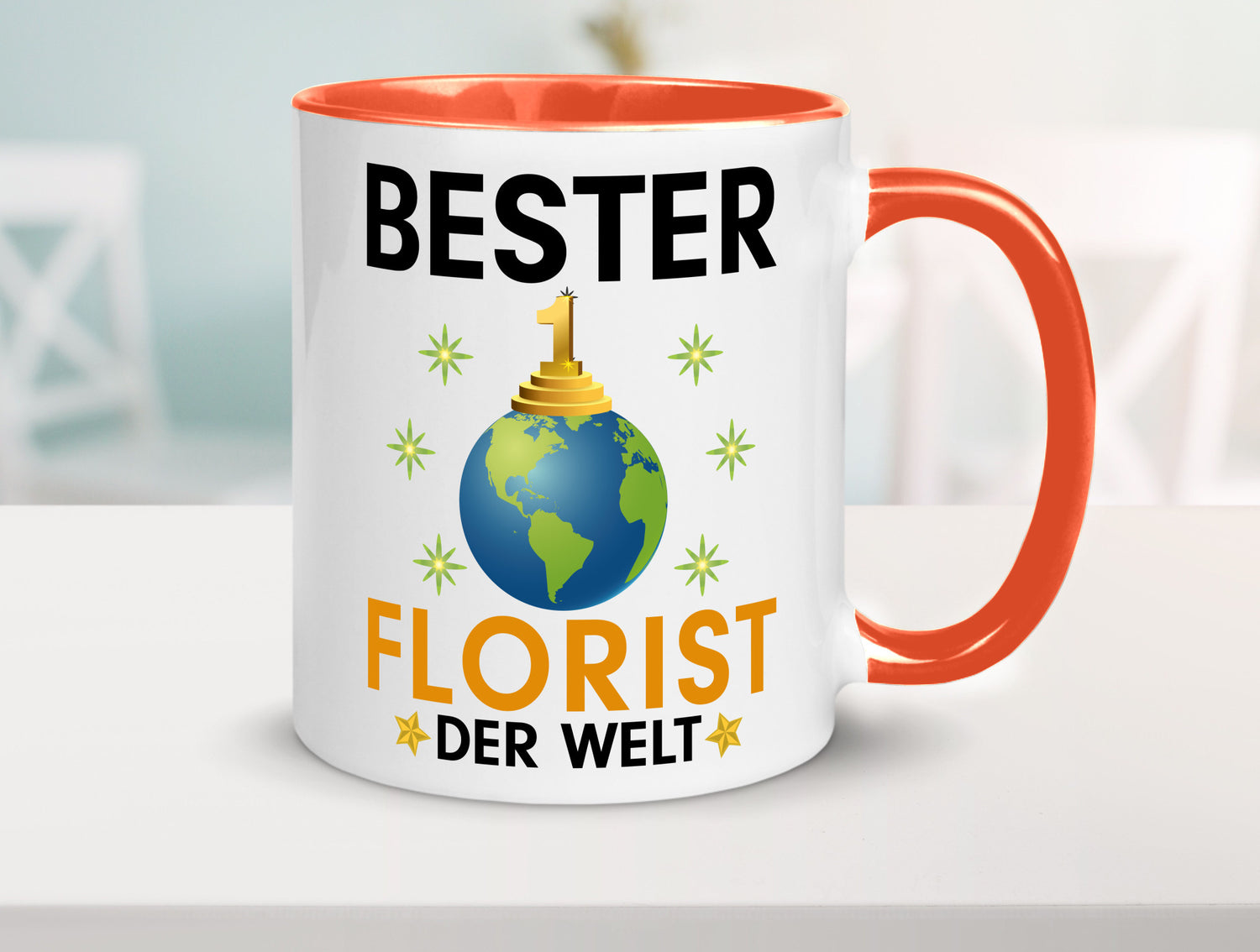 Welt Bester Florist | Blumen Verkäufer Humor Geschenkidee Tasse