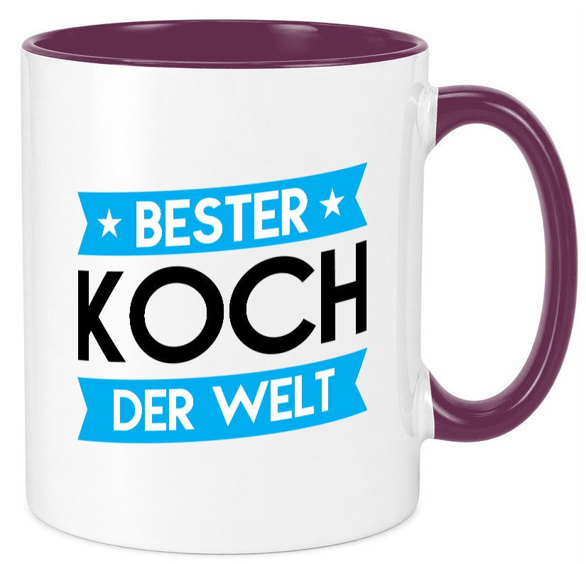 Bester Koch | Chefkoch lustiger Spruch Geschenk Arbeit Kollegen Büro Tasse