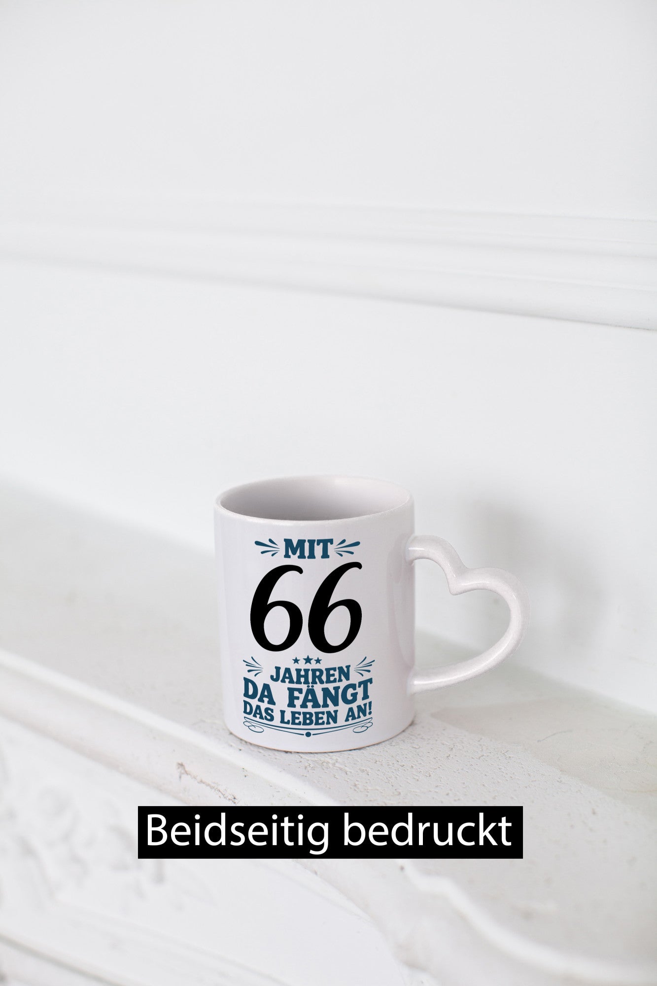 Mit 66 Jahren fängt das leben erst an | 66. Geburtstag v2 Geschenkidee Humor