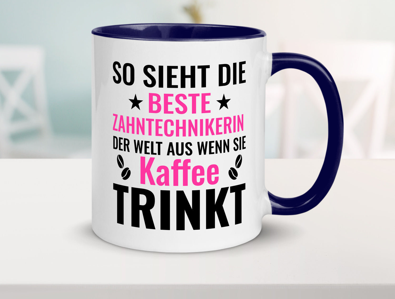 Kaffee trinkt: Zahntechnikerin | Zahnmedizin lustiger Spruch Geschenk Humor