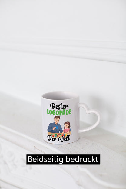 Bester Logopäde | Sprachtherapie v2 Geschenkidee Humor Tasse