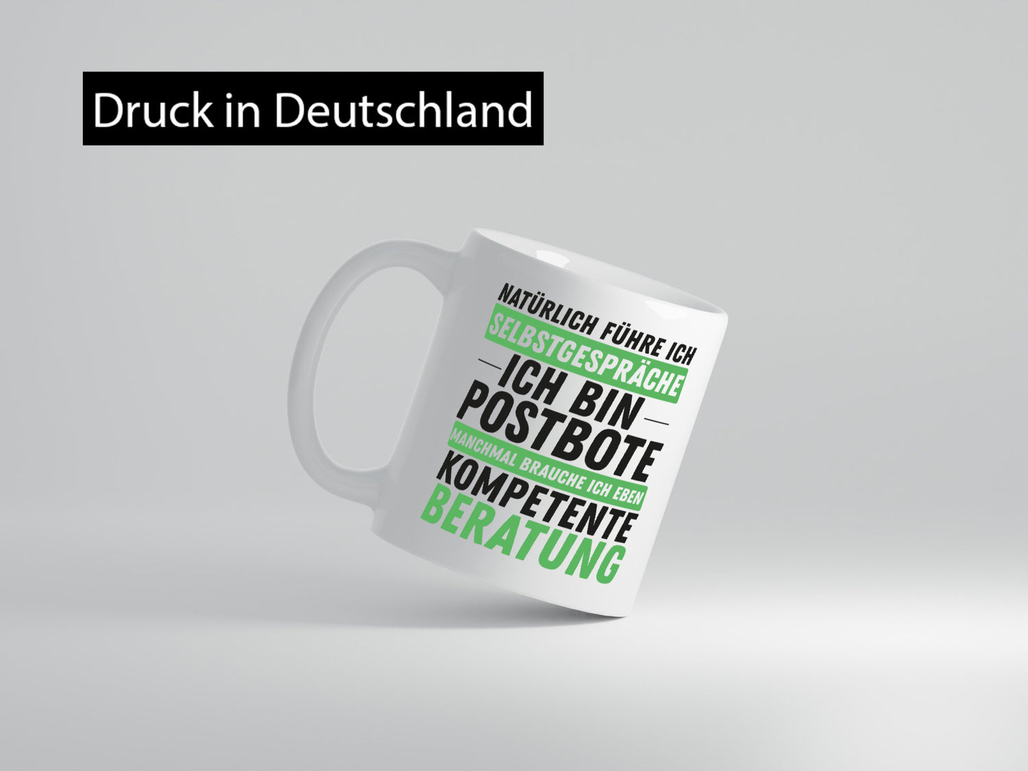 Ich bin Postbote | Kompetente Beratung Zusteller Paket lustiger Spruch Geschenk