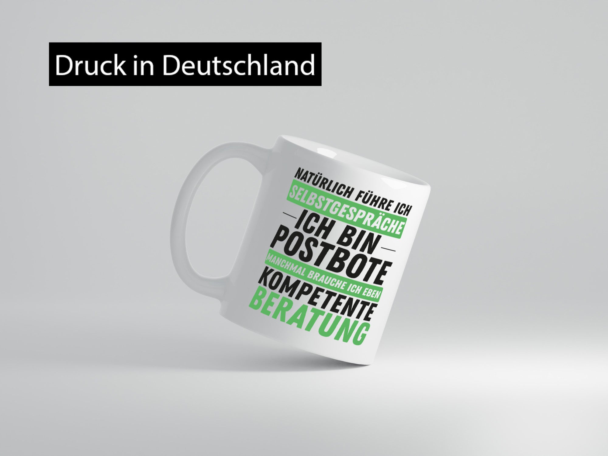 Ich bin Postbote | Kompetente Beratung Zusteller Paket lustiger Spruch Geschenk