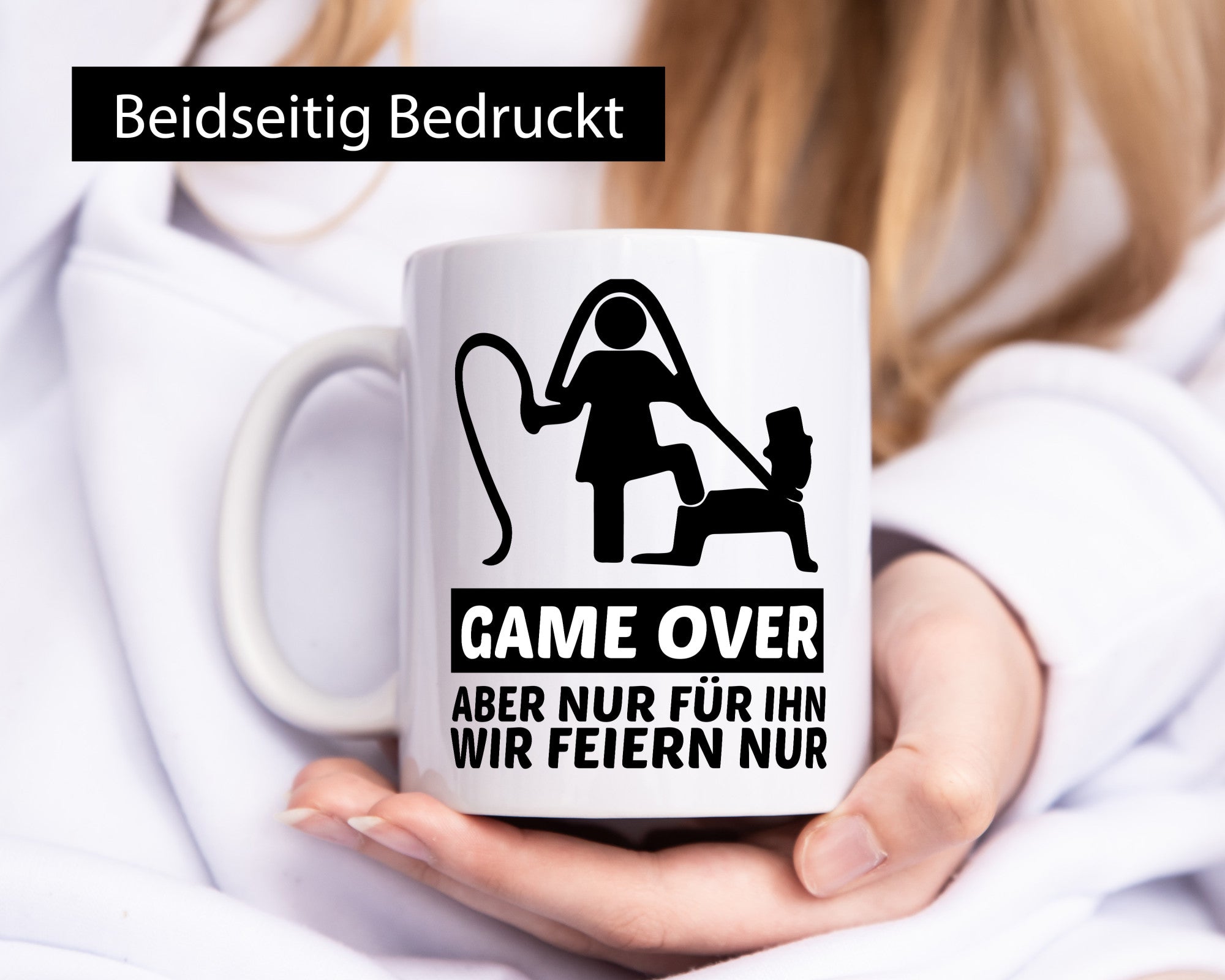 Game over für den Mann | JGA Junggesellenenabschied v2 lustiger Spruch Geschenk