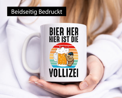 Beer here, here are the police | Beer drinker sloth funny animal lover