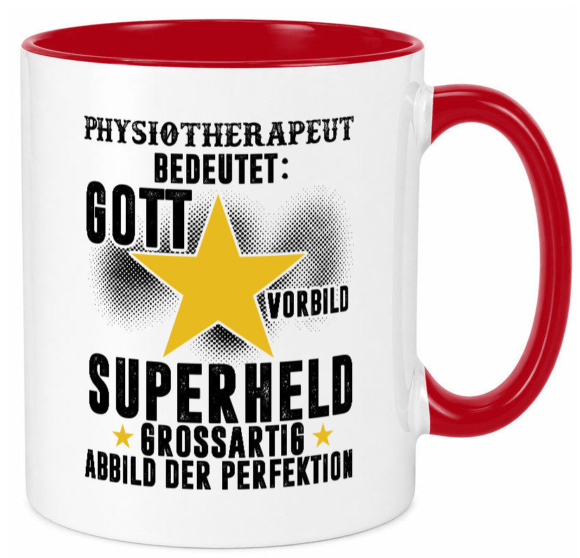 Bedeutung von Physiotherapeut lustiger Spruch Geschenk Humor Geschenkidee Tasse