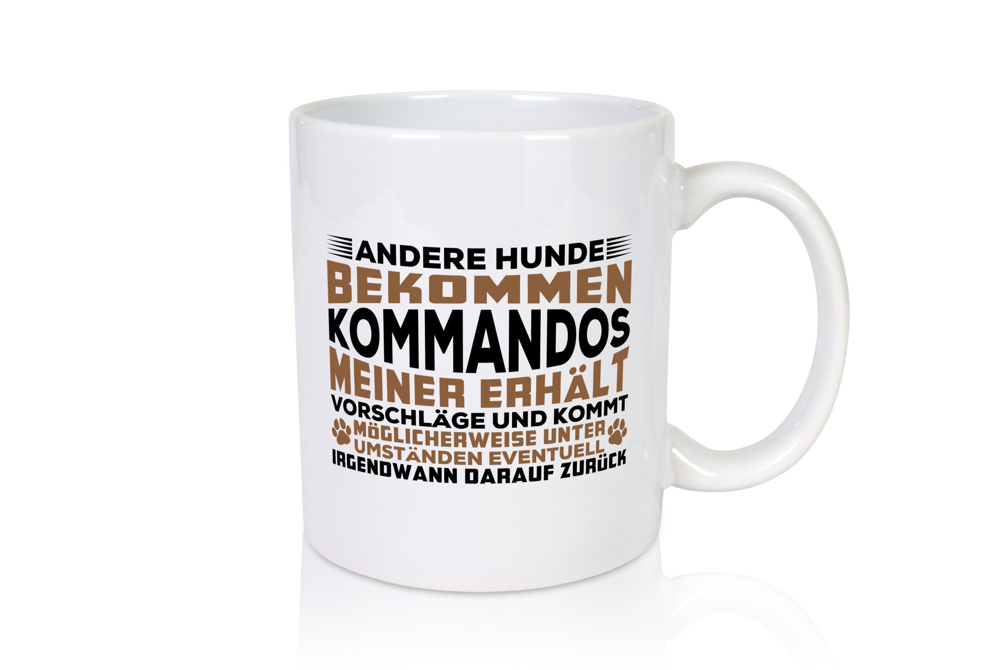 Hunde Training | Hundebesitzer Tasse Hundekommando vl4 Geschenk Tierliebhaber