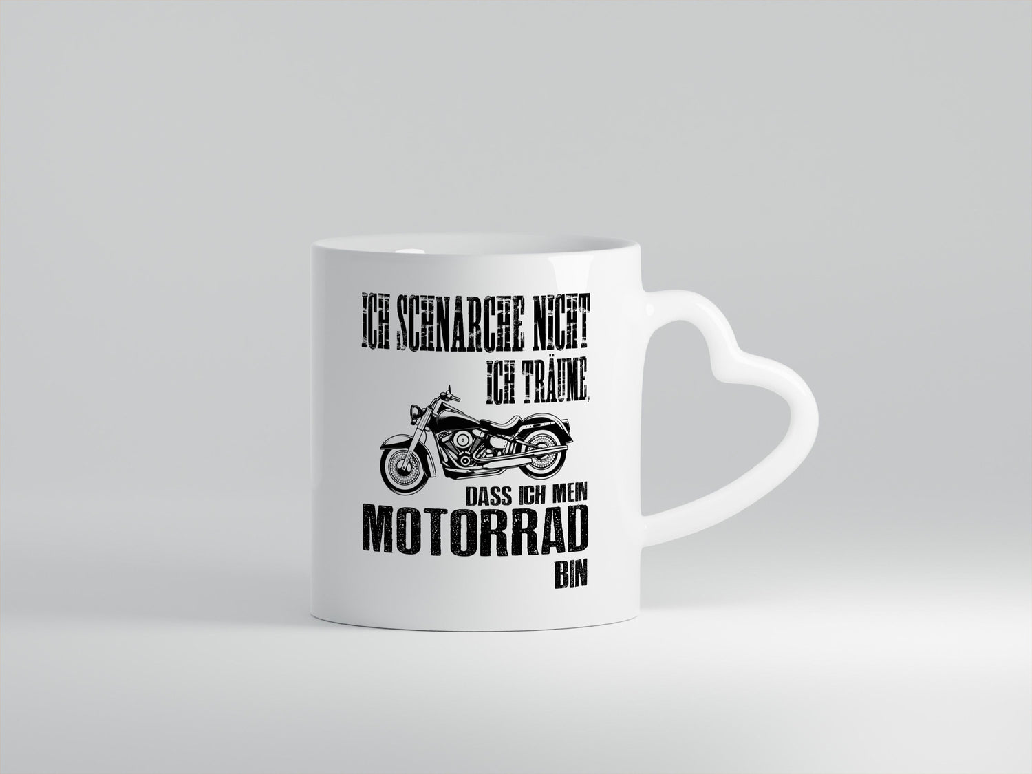 Ich schnarche nicht | Biker Tasse Motorradfahrer lustiger Spruch Geschenk Humor