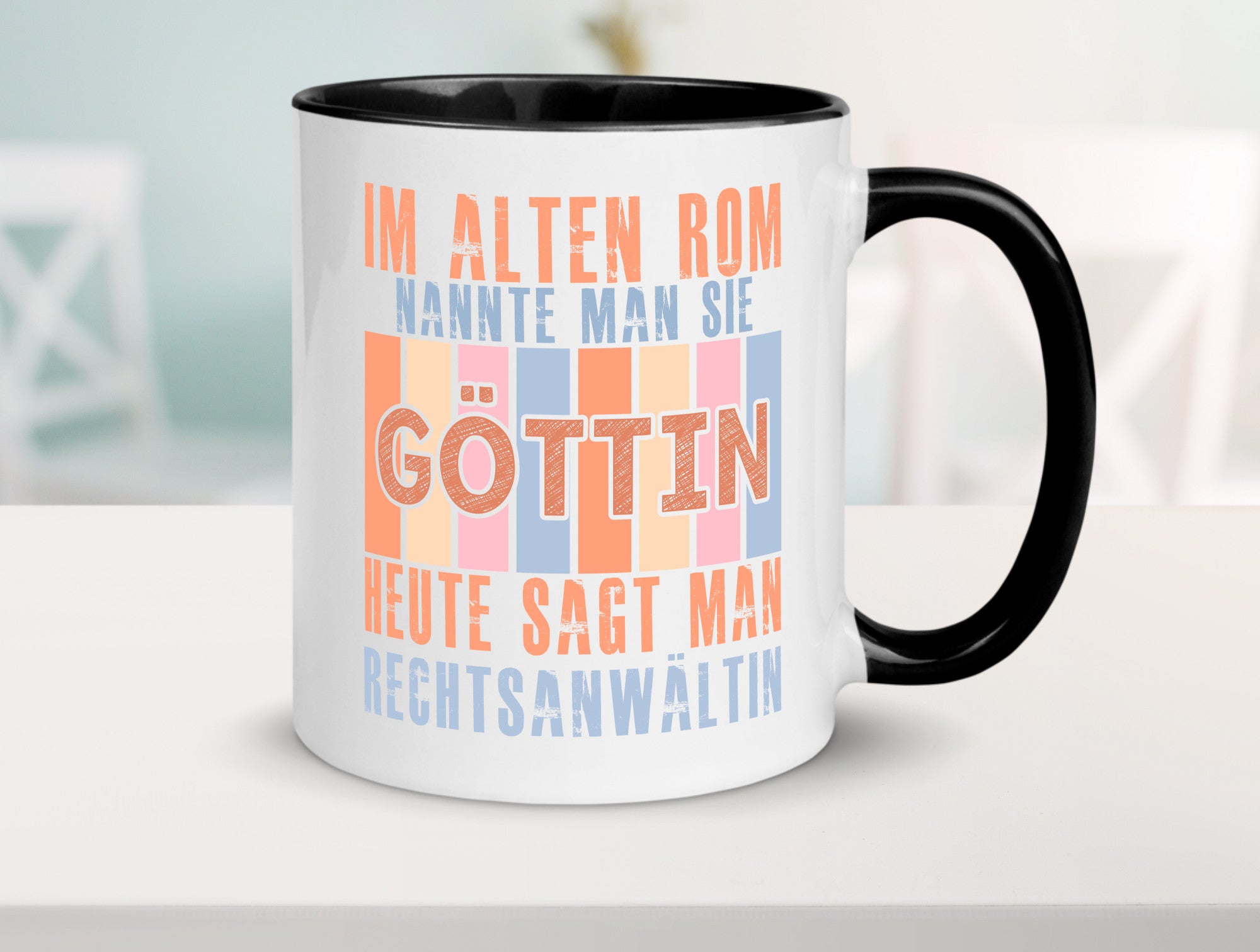 Heute sagt man: Rechtsanwältin | Jurstin Anwältin lustig Humor Geschenkidee