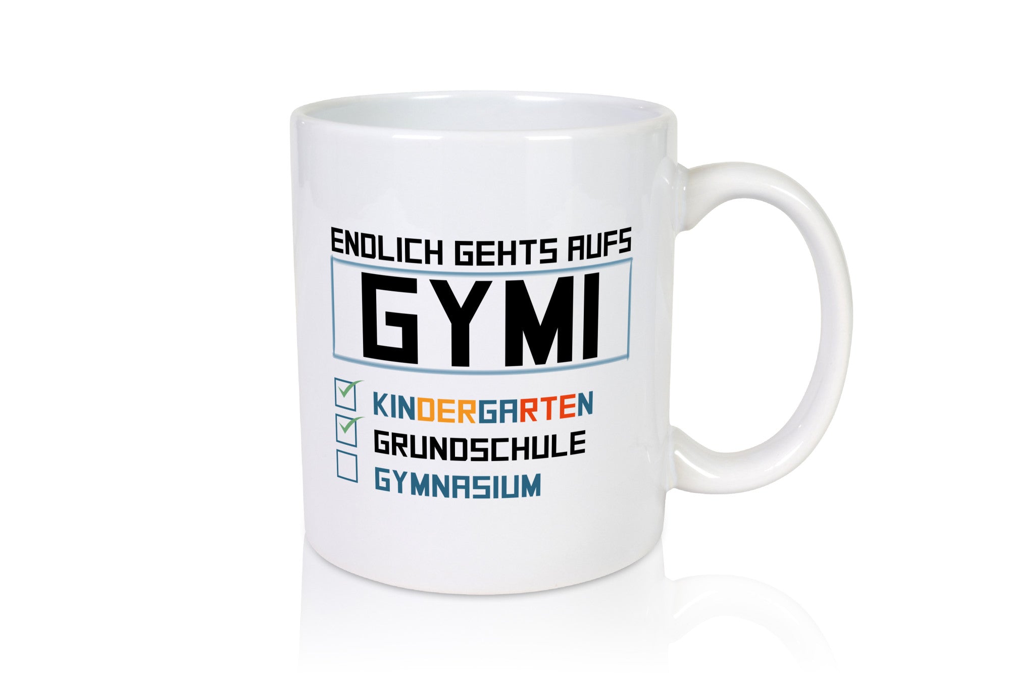 Gymnasium | 5. Klasse Oberschule Übergang v2 Humor Geschenkidee Tasse