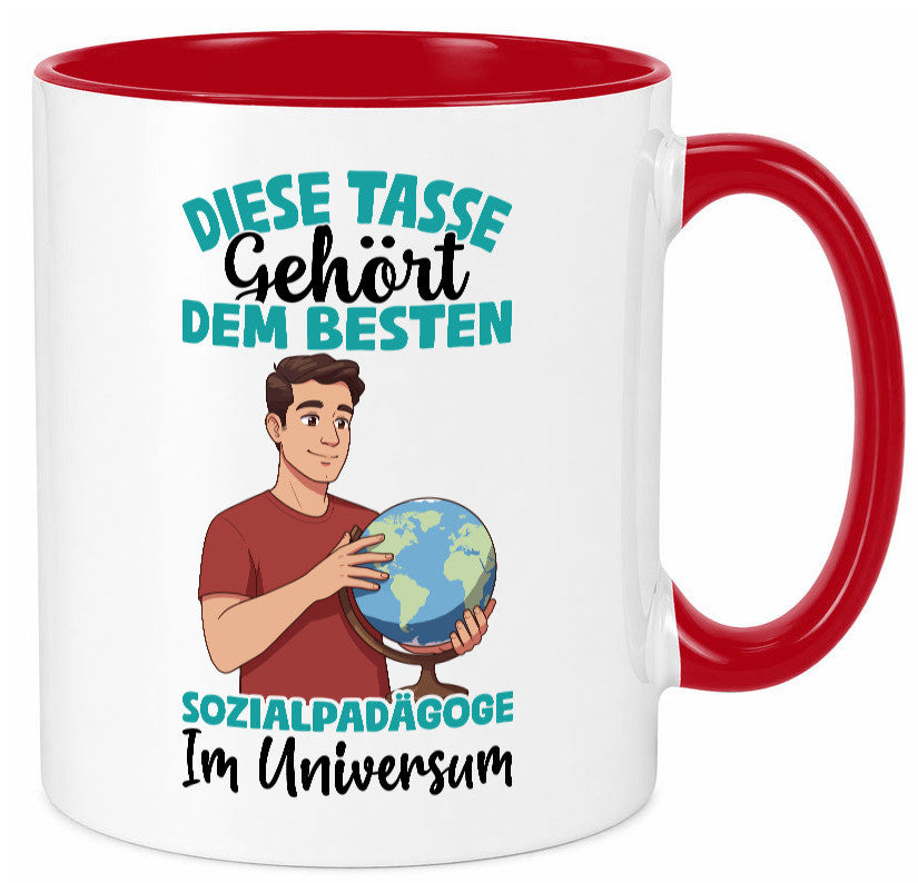 Im Universum: Sozialpädagoge | Pädagoge lustiger Spruch Geschenk Humor