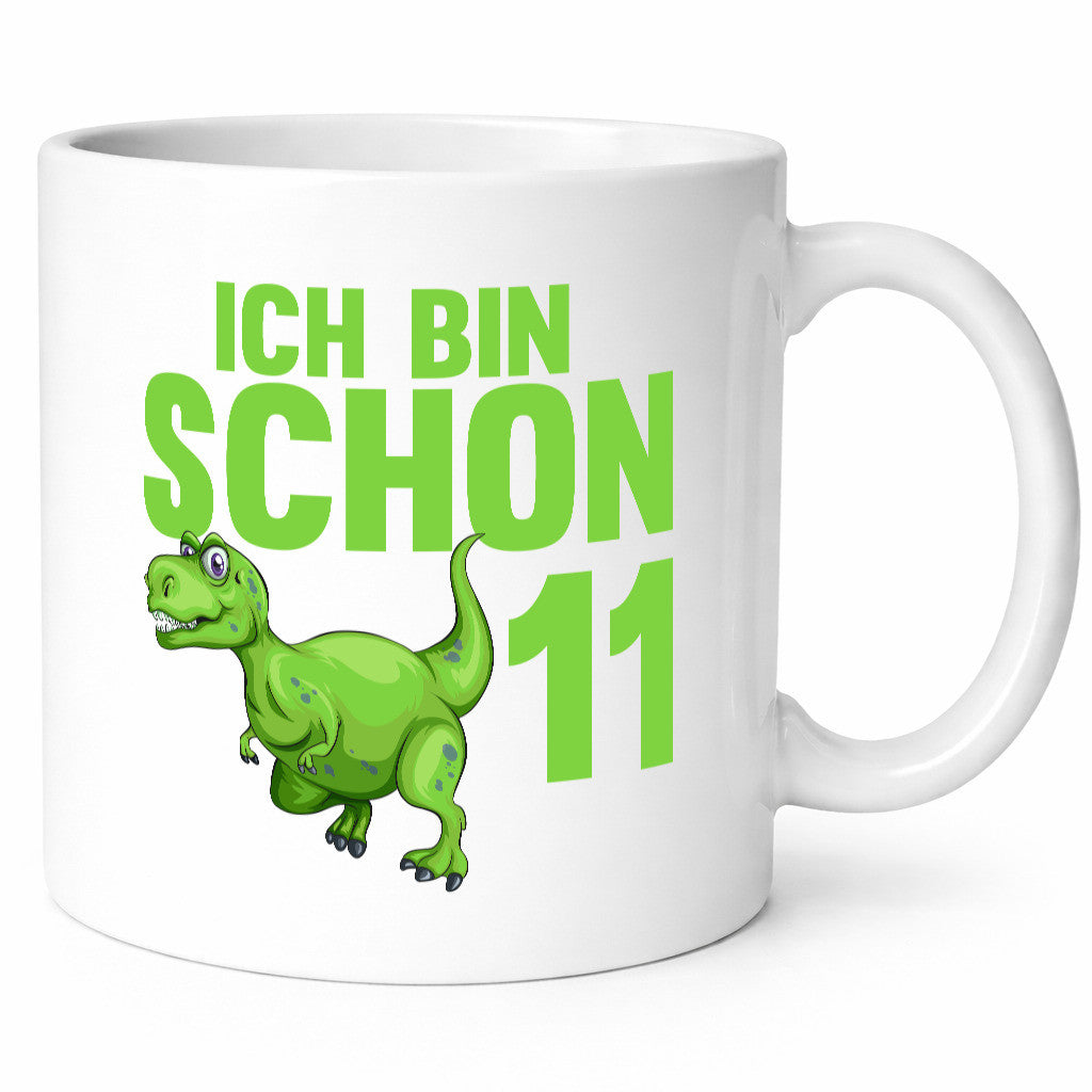 11. Geburtstag | 11 Jahre Dino Dinosaurier Geschenk Geschenkidee lustiger