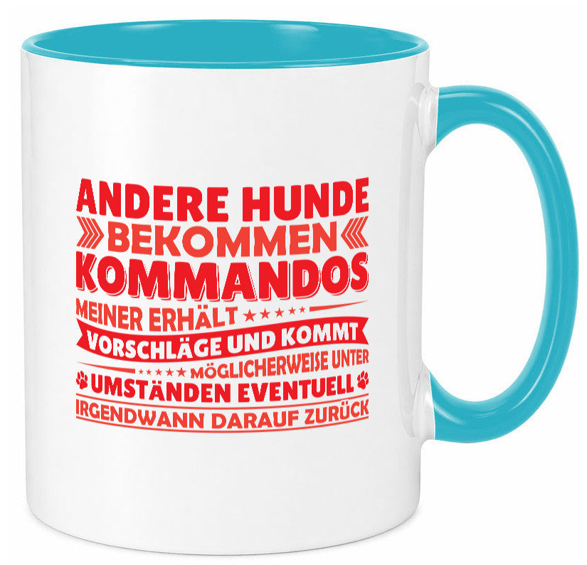 Hunde Training | Hundebesitzer Tasse Hundekommando vl5 lustig Tierliebhaber