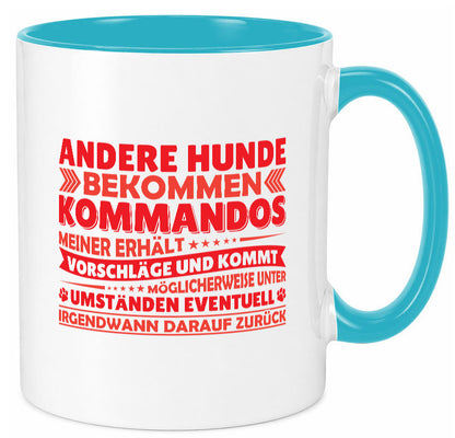 Hunde Training | Hundebesitzer Tasse Hundekommando vl5 lustig Tierliebhaber