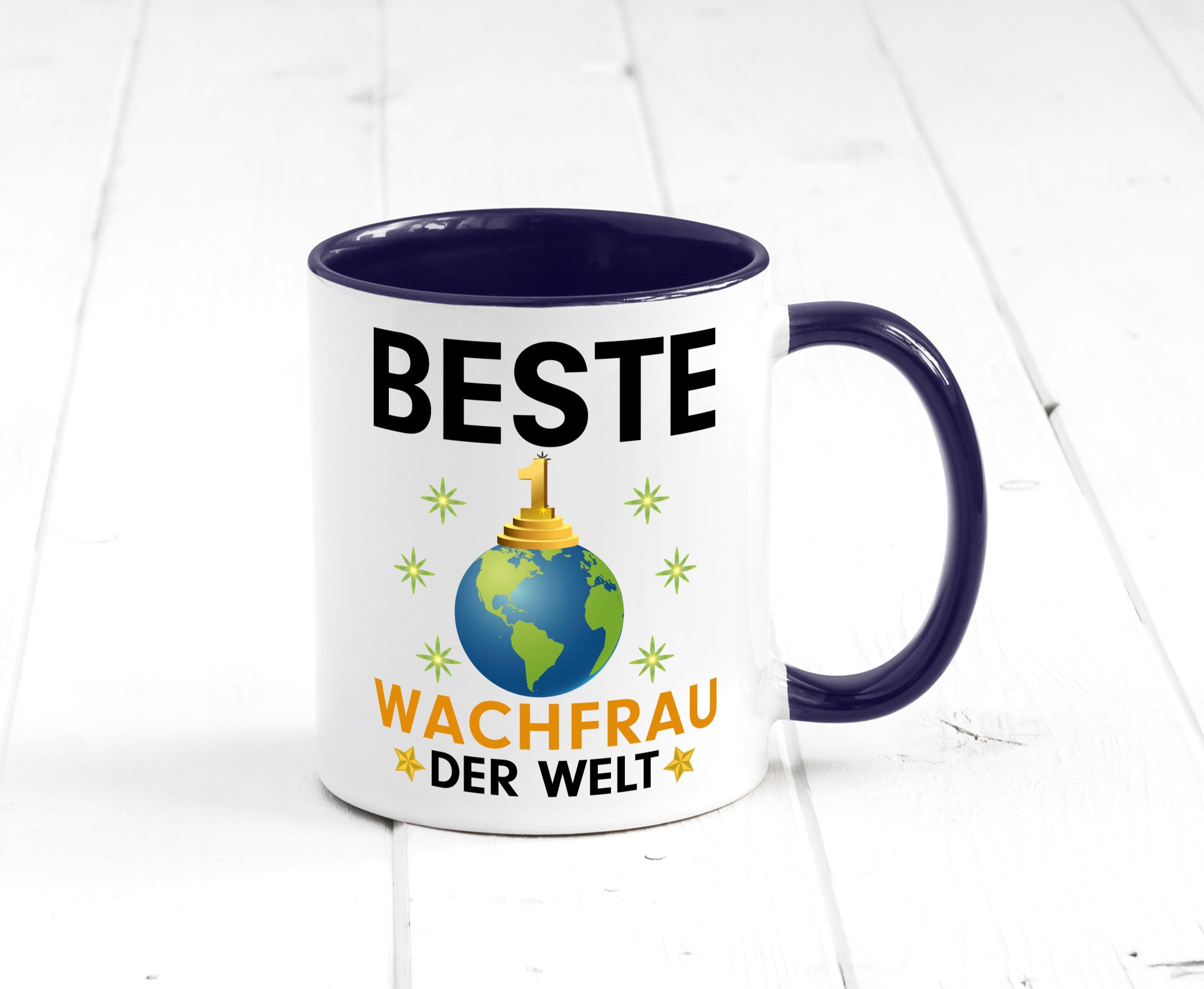 Welt Beste Wachfrau | Wachpersonal Nachtwächter Geschenk Humor Geschenkidee