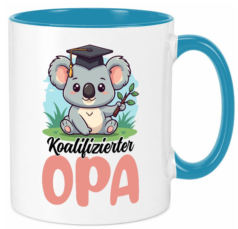 Koalifizierter Opa | Großvater Enkel Familie Humor Geschenkidee Tasse