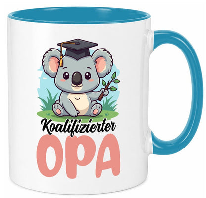 Koalifizierter Opa | Großvater Enkel Familie Humor Geschenkidee Tasse