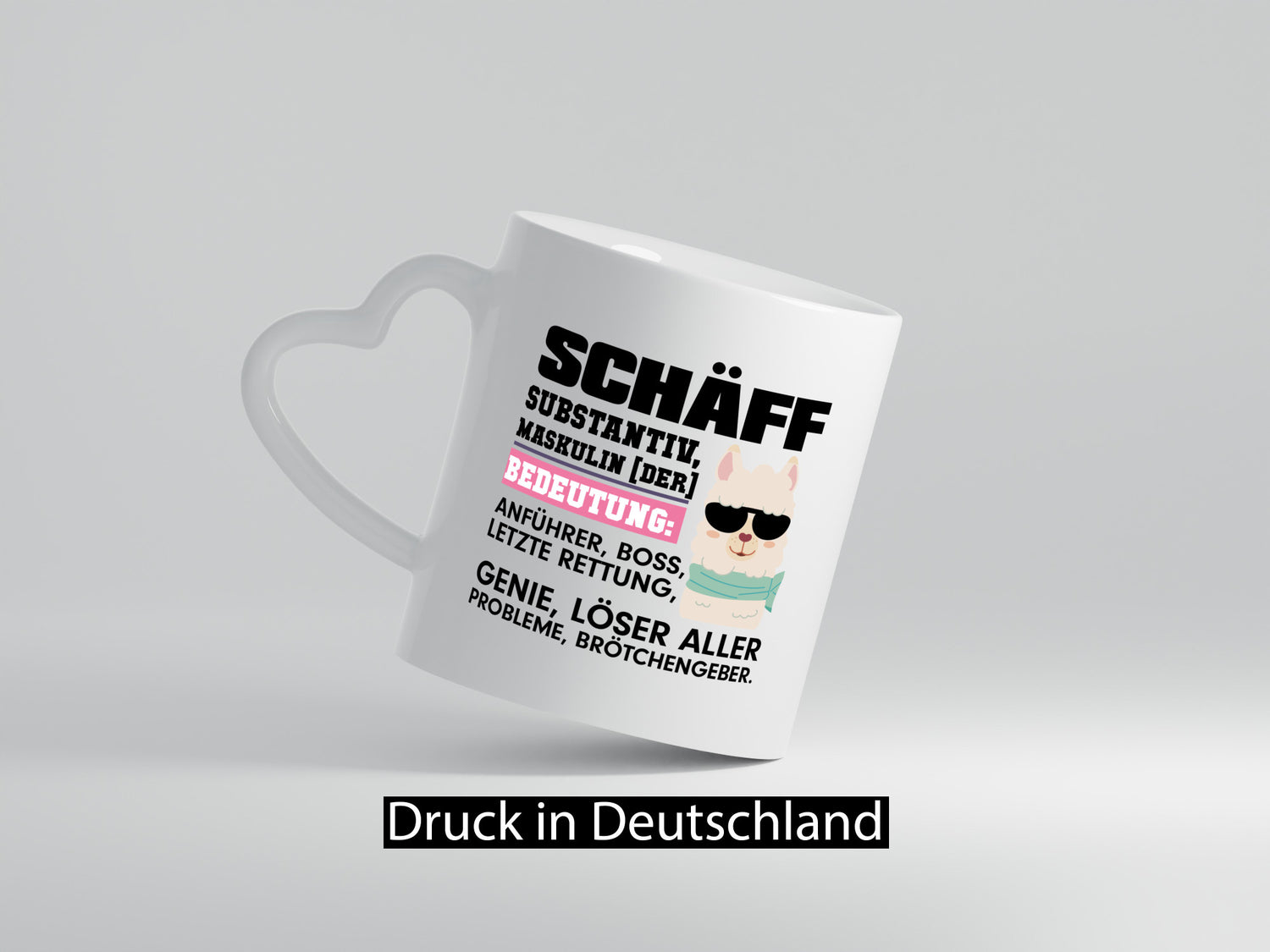 Chef Schäff | witzige Büro Tasse Arbeit Mitarbeiter Humor Kollegen Geschenkidee