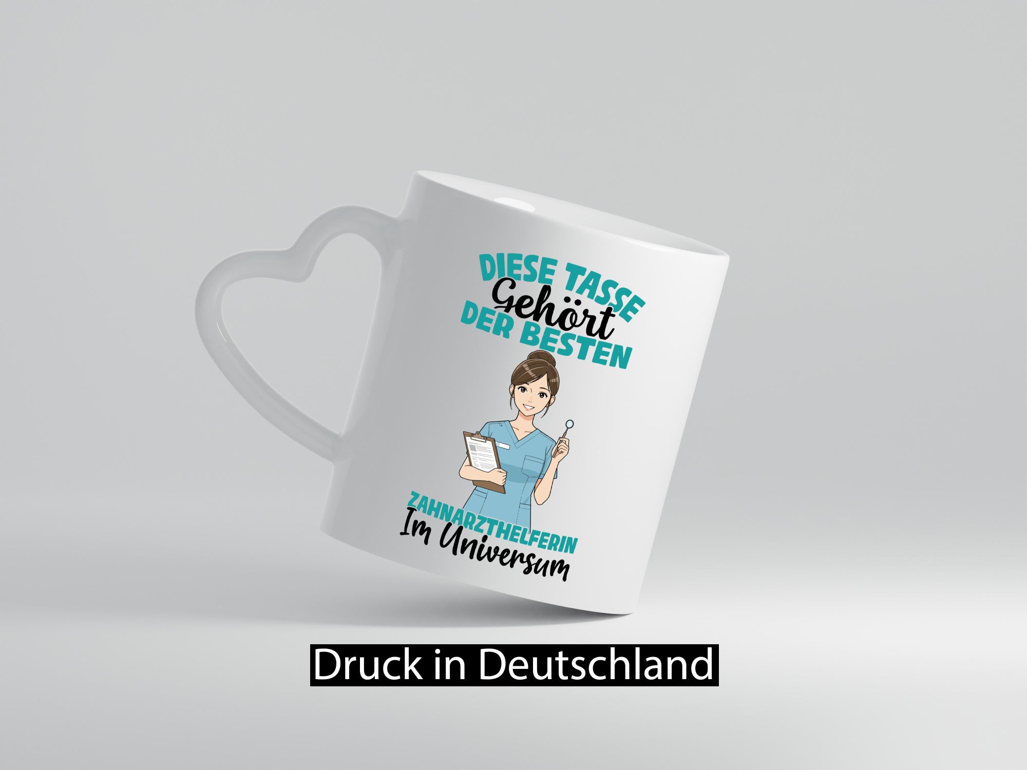 Im Universum: Zahnarzthelferin | Zahnmedizin Humor Geschenkidee Tasse