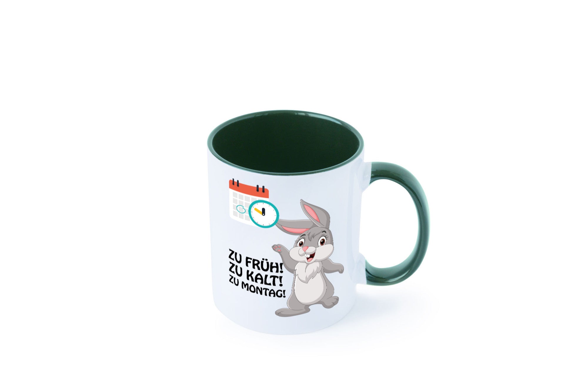 Kalter Montag Geschenkidee Humor Tasse