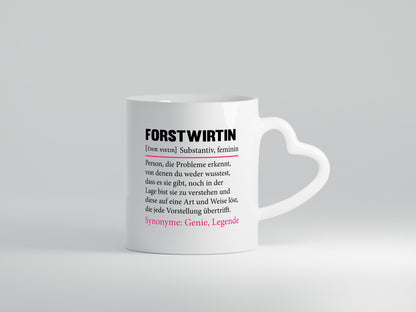 Forstwirtin | Beruf Spruch Forst Wirtin Humor Arbeit Kollegen Büro Geschenkidee