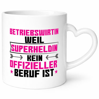 Superheldin Betriebswirtin | Betriebswirtschaft Geschenkidee Humor Tasse