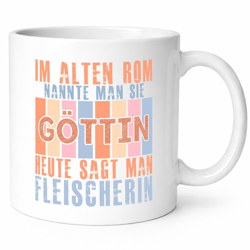 Heute sagt man: Fleischerin | Schlachterei lustig Humor Geschenkidee Geschenk