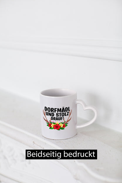 Dorfmädel und stolz drauf | Dorfkind Dorf v2 Geschenkidee Humor Tasse