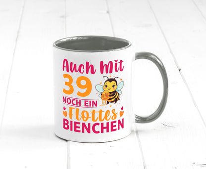 39. Geburtstag | Flottes Bienchen 39 Jahre lustiger Spruch Geschenk
