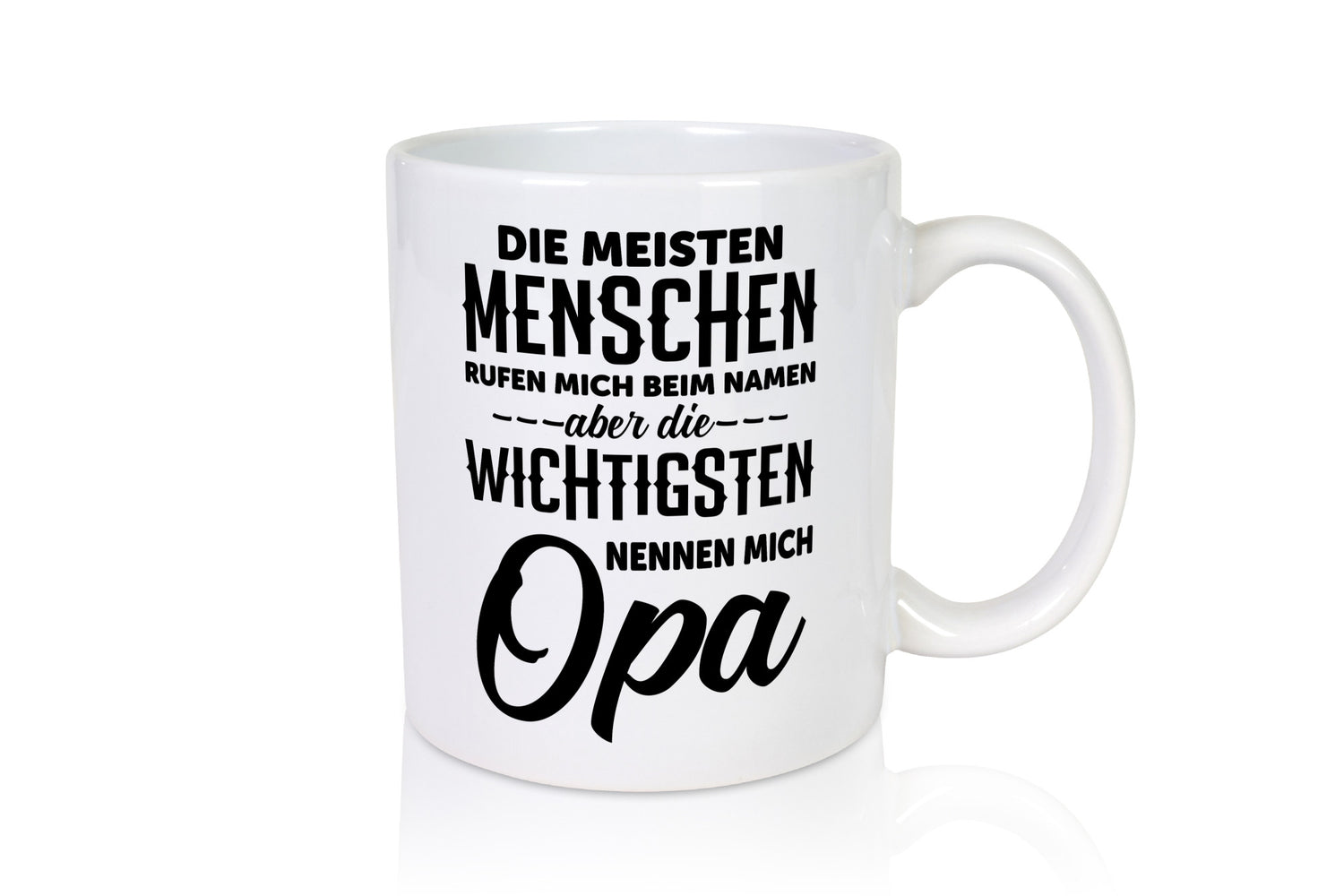 Die wichtigsten nennen mich Opa | Großvater Enkelkinder lustiger Spruch