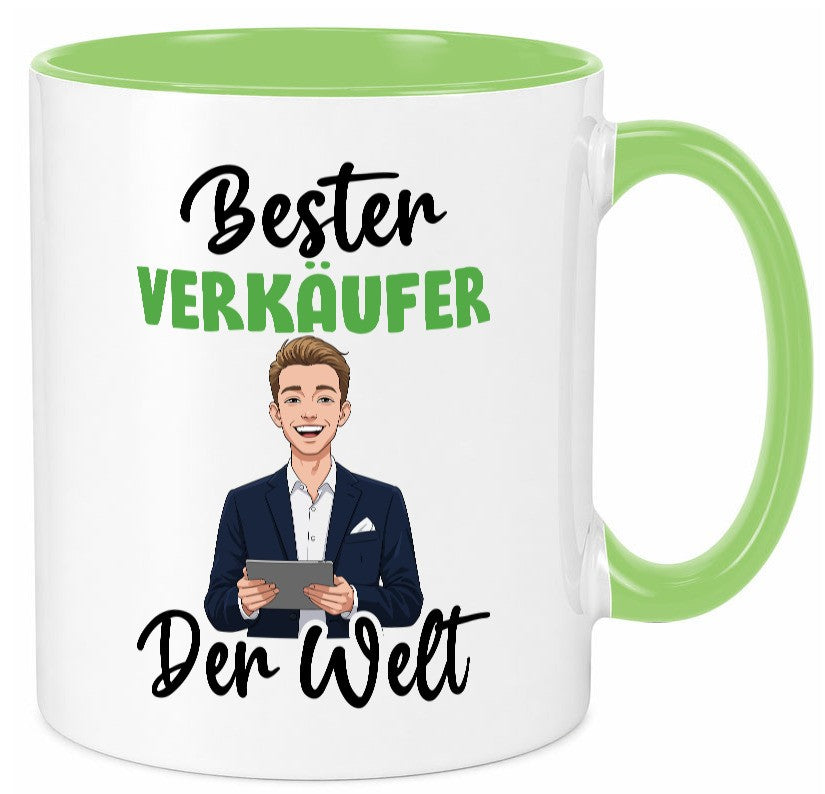 Bester Verkäufer | Kollege Verkaufsjob v2 Geschenkidee Arbeit Kollegen Büro Tasse